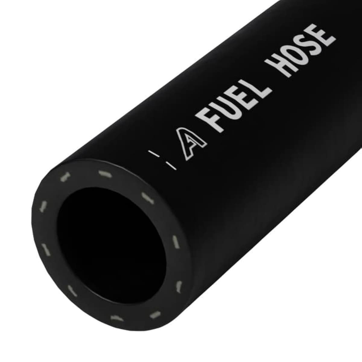 13mm ID Black 1 Metre Length Fuel and Oil Resistant Rubber Hose