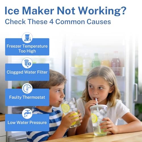 Nurfosttek 2198597 Ice Maker, 185W 115V 60Hz, Fit for Whirlpool, Maytag — view 5