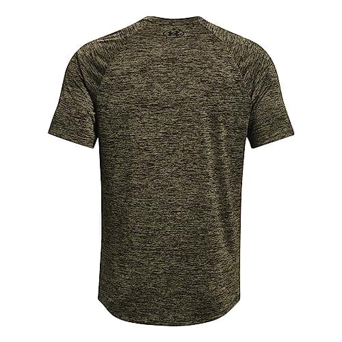 Under Armour Men's Tech 2.0 Short-Sleeve T-Shirt, (390) Marine OD Green / / Black, Large — view 3