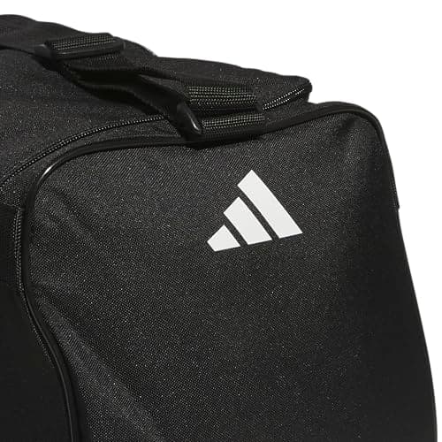 adidas Power Gym Bag – Lightweight Small Duffel, Black/White, OSFA — view 4