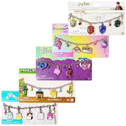 LUV HER Harry Potter 7" Bracelet with 4 Metal Charms, for Boys and Girls, Ages 3+ — view 4
