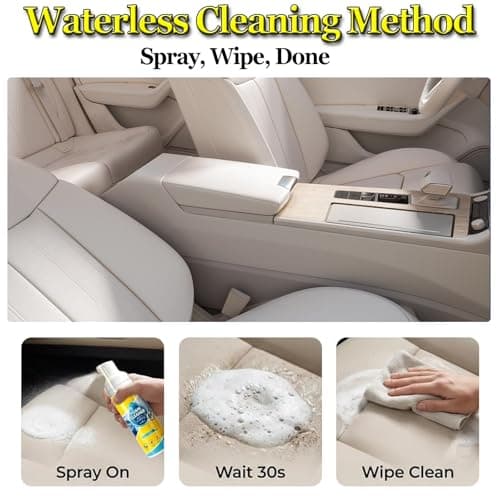Foam No Rinse Cleaner, Foam Cleaner All Purpose Deep Cleaning Spray — view 3