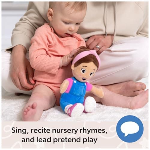 Ms. Rachel Official Cuddle & Comfort Doll, 11” Premium Plush Baby Toy, Toddler Toys for Girls & Boys for Ages 6 Months to 3+ — view 3