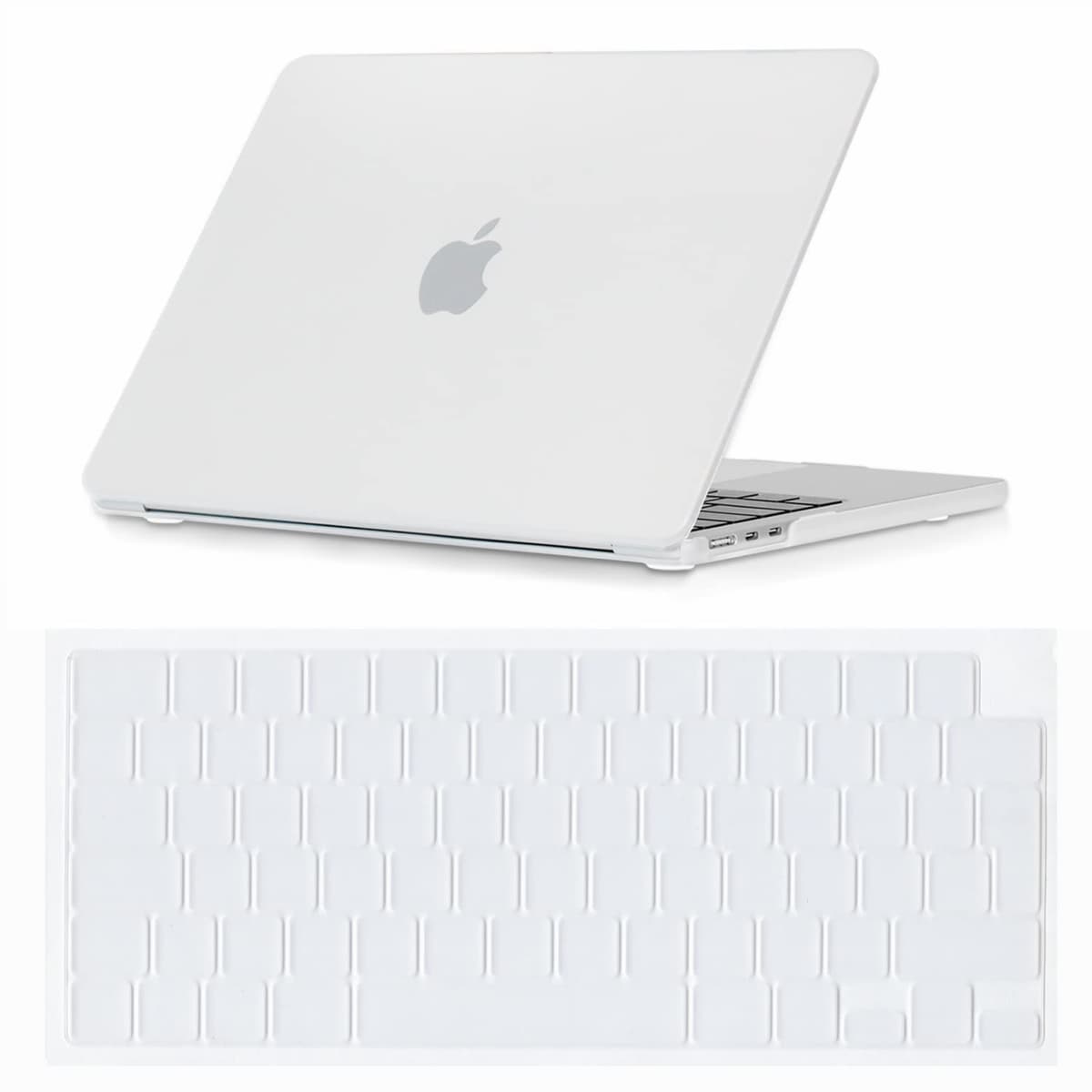Se7enline Compatible with Apple MacBook Neo 13-inch Case 2026 Model A3404, Hard Shell & Washable Keyboard Cover, Anti-Scratch Anti-Drop Slim Fit Protective Case for Daily Use Travel,Frost Transparent