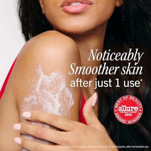 First Aid Beauty KP Bump Eraser Body Scrub with 10% AHA - Dermatologist-Tested Keratosis Pilaris Exfoliator - Support for Rough Bumps, Uneven Skin Texture & Strawberry Skin - Sensitive Skin - 10 oz — view 2