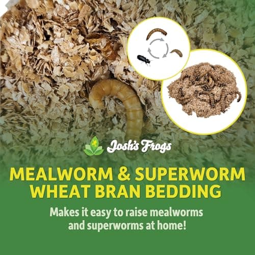 Josh's Frogs Mealworm & Superworm Bedding (5 Quarts/2.9 LBS)