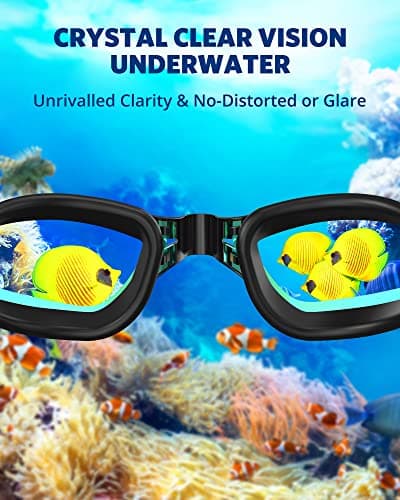 Aegend Swim Goggles, Swimming Goggles No Leaking Full Protect Adult Youth — view 5