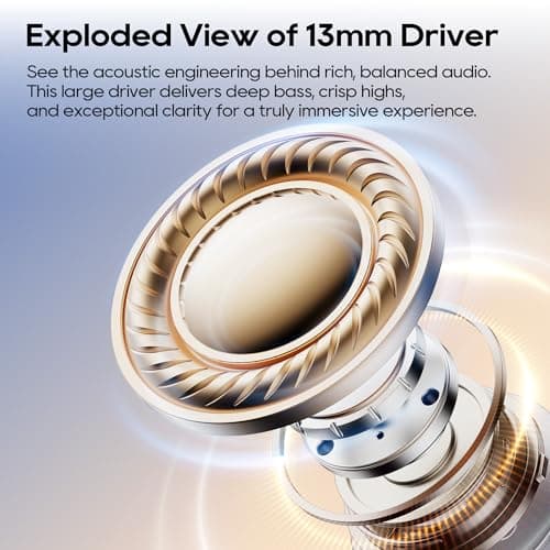 FVYAO Active Noise Cancelling Earbuds, Wireless Earbuds, — view 2