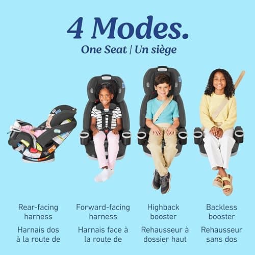 Graco 4Ever 4-in-1 Car Seat, Hancock
