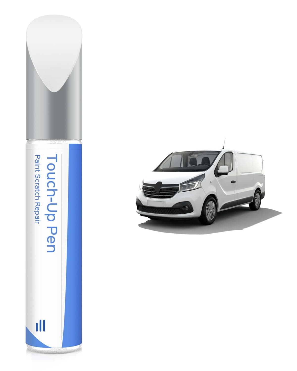 Pintura de retoque para Renault D31 Casablanca White/Polarweiss – Coincidencia exacta – Repara arañazos y astillas