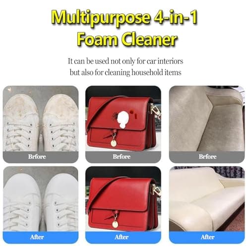 Foam No Rinse Cleaner, Foam Cleaner All Purpose Deep Cleaning Spray — view 4
