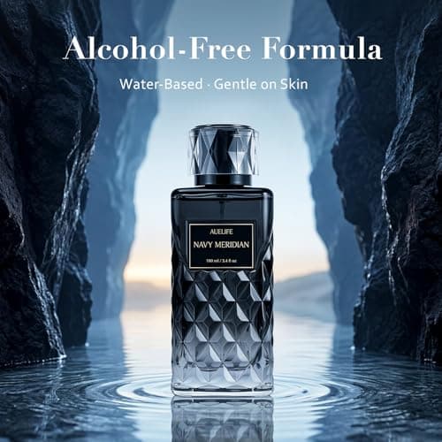 Cologne for Men, Alcohol-Free Long Lasting Perfume, 100ml / 3.4 Fl Oz