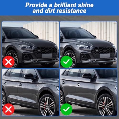 Car Coating Spray,16.9oz Quick Effect Coating Agent, Advanced Car Quick-Acting Agent Sprays,Scratch Wax Coatings Spray Waterless Wash,Oil Film Glass Cleaner, Hydrophobic Coating(2Pcs) — view 4