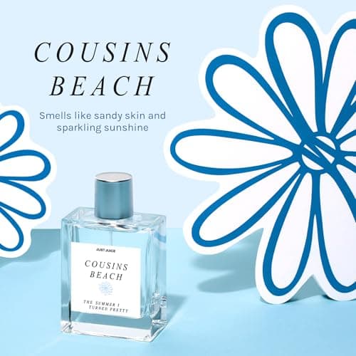 Just Juice - The Summer I Turned Pretty Cousins Beach Eau de Parfum - Beachy, Creamy Coconut and Vanilla Perfume for Women and Men - 100 ml
