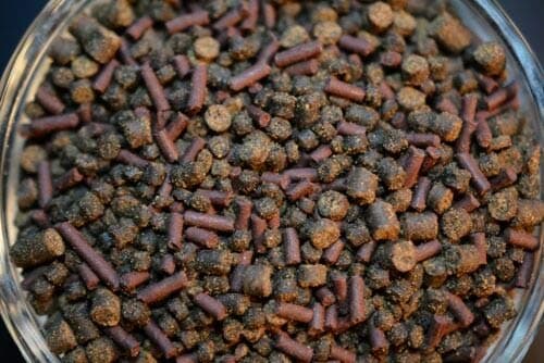 AQUATICBLENDEDFOODS Gourmet Axolotl Soft Food Pellet Mix 3.2mm & 4.0mm & MINI BLOODWORM Sticks - A7 (5oz) — view 2