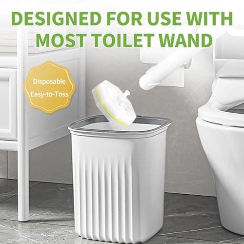 60 Count Toilet Wand Refills for Clorox and Most Named Wand, Lemon Scent — view 3