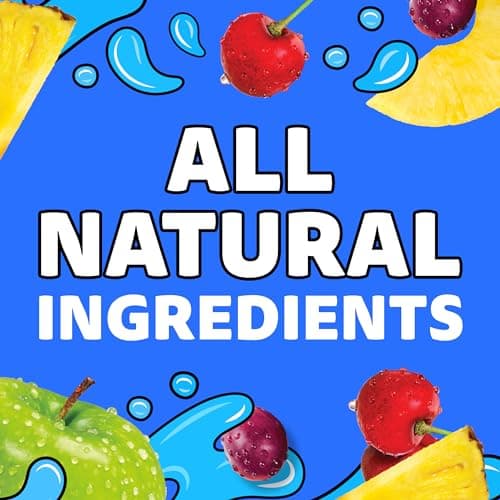 Capri Sun Flavored with Other Natural Flavor Juice Drink Blend, 10 Pouches, for School Lunches and On-the-Go Hydration, Pacific Cooler, All Natural Ingredients, 6 fl oz — view 5