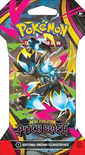 Pokemon TCG: Mega Evolution Pitch Black Sleeved Booster