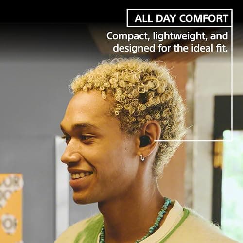 Sony WF-C510 Truly Wireless in-Ear Bluetooth Earbud Headphones with up to 22-Hour Battery, Multipoint-Connection, Mic and IPX4 Water Resistance, Black - New