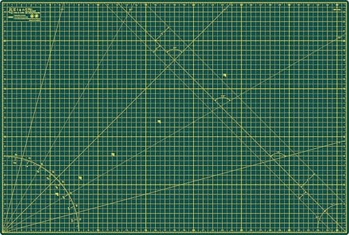Elan Cutting Mat A1 Green, Large Self Healing Cutting Mat 24 x 36 Inch, 5-Ply Craft Board Green, Hobby Board for Crafts 24x36 Inch