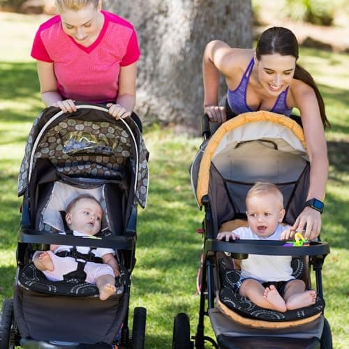 COOLBEBE Car Seat Protector for Potty Training, 11.8in Dry Waterproof Car Seat Liner Toilet Training for Baby Toddler, Piddle Pads Cover Car Seat Pad for Strollers & Carseat (Black, 2Pcs)