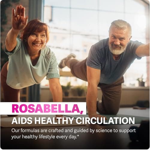 Rosabella Organic Beet Root Capsules - 1300mg Beet Root Powder Aids Healthy Circulation & Vitality, Non-GMO, Beet Root Supplement - 120 Capsules, 60-Day Supply — view 5