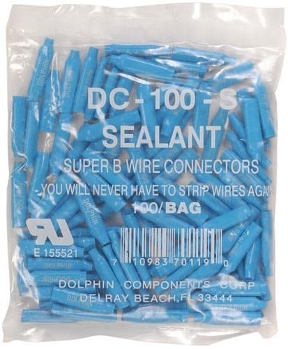 Dolphin DC-100S Super B Connector w/Sealant 100 Pcs. — view 2