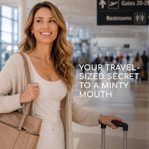Modern Whites Travel Toothbrush and Flosser Set, TSA Friendly, Pack of 1 — view 5