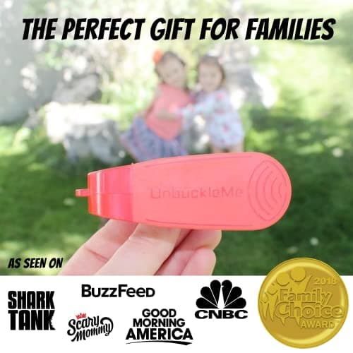 UnbuckleMe Car Seat Buckle Release Tool - Easy Opener Aid for Arthritis, Long Nails, Older Kids - Button Pusher for Infant, Toddler, Convertible 5 pt Harness car Seats - As Seen on Shark Tank (Gray) — view 5