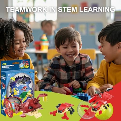Building Blocks for Kids 6 Pack Christmas Easter Birthday Gifts for Kid — view 4