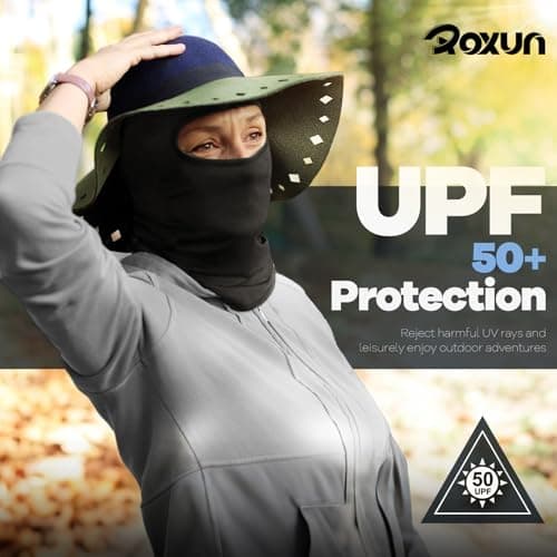ROXUN Balaclava Ski Mask, 5 Pack Neck Gaiter Motorcycle Summer Cooling — view 3
