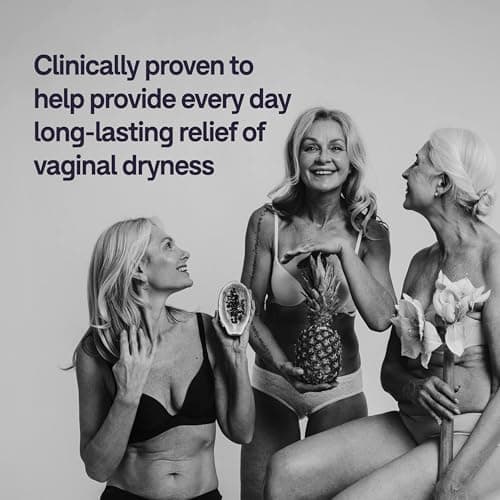 Replens Long-Lasting Vaginal Moisturizer and Lubricant, Replenish internal vaginal moisture, Immediate relief, Paraben free, Estrogen Free, Fragrance Free, 14 Applications, 35 g