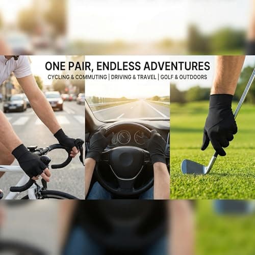 Sun Gloves for Women UV Protection, Touch Screen Non-Slip Driving Cycling — view 4
