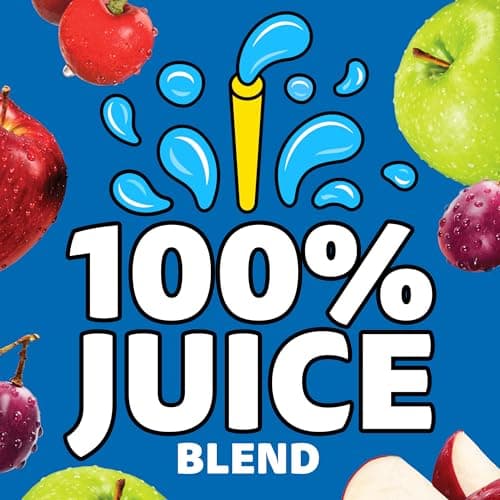 Capri Sun 100% Juice Fruit Punch Naturally Flavored Juice Blend, 40 ct Pack, 4 Boxes of 10 Pouches — view 3