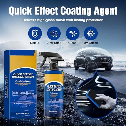 FreeSinger Quick Effect Coating Agent for Car - 2026 Upgrade Car Coating Spray for Shine & Protection, Scratch Repair, Oil Film Removal,Hydrophobic Coating