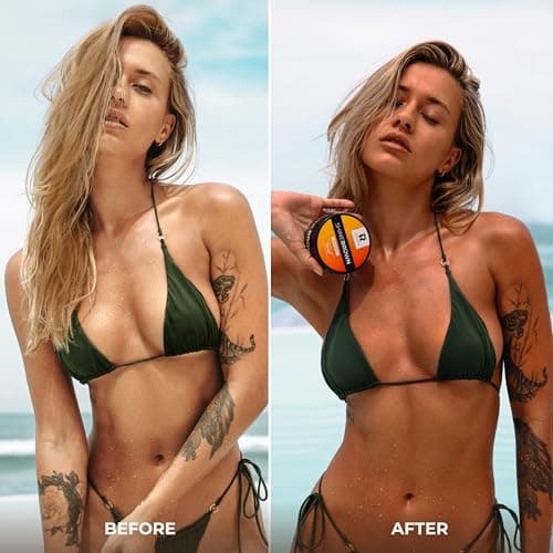 BYROKKO Shine Brown Tanning Accelerator Lotion - Indoor & Outdoor Fast Dark Tan Cream with Bronzer - Natural Botanical Oils for Face & Body - Water Resistant Formula - 7.1 Fl Oz Original