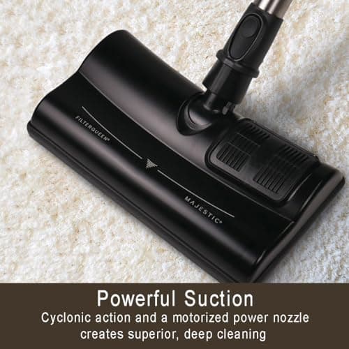 Filter Queen Majestic Surface Cleaner, Bronze, Canister Vacuum with Bagless Cyclonic Action, The Ultimate All-in-One Cleaning Machine — view 5