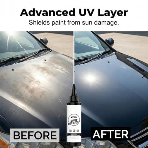 Coating Agent for Car 100ml Portable Car Cleaning and Polishing Shiny Car Stuff - Car Coating Agent，Waterless Wash Treatments Waterproof UV Resistant for Side Panels, Bumpers and Wheel Care (1) — view 3