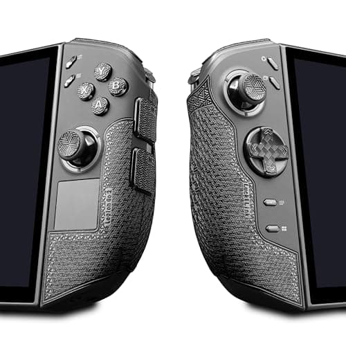 Luck&Link Controller Grip For Legion Go 2, Textured Skin kit,Anti-Skid Sweat-Absorbent Controllers Handle Grips, Buttons,Triggers,D-pad (PRO - Dark Gray) - Windows