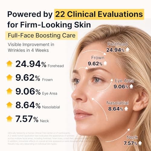 SUNGBOON EDITOR Glow Intensive Deep Collagen Silk Peptide EGF Ampoule, Copper Peptides Serum for Face with Multi Peptides, Hydrating Korean Skincare Facial Serum for Smooth-Looking Skin, 1.35 fl oz — view 4