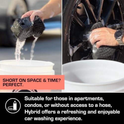 Ethos Hybrid Ceramic Rinseless Car Wash - Spot Free Rinse for Cars Waterless Wash - No Rinse Wash - Spot Free Car Wash (16oz) — view 3