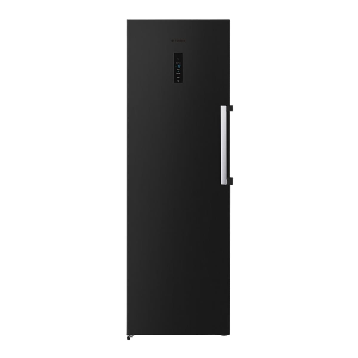 Teknix TH60TNFBIX Tall Freestanding Freezer - Upright with 274 Litre Capacity - No Frost - Suitable for Outbuildings - Metal Tech Cooling - Black Stainless Steel, 185.5H x 65.1D x 59.5W (cm)
