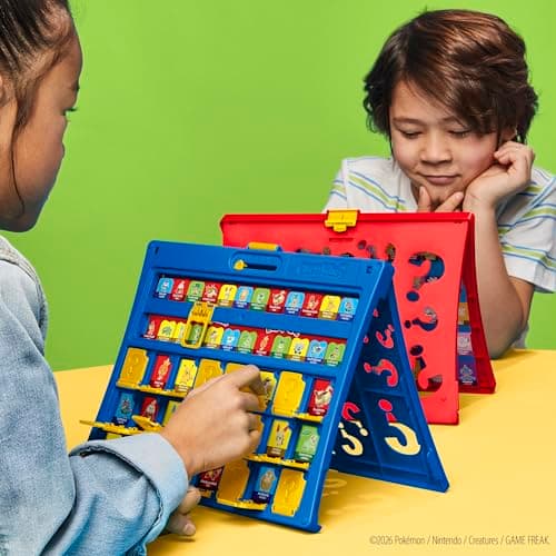 Guess Who? Pokémon Edition Game | 48 Pokémon | Fun Kids Board Games for Families | 2 Players | 15 Mins. | Travel Friendly | Ages 6+ — view 5