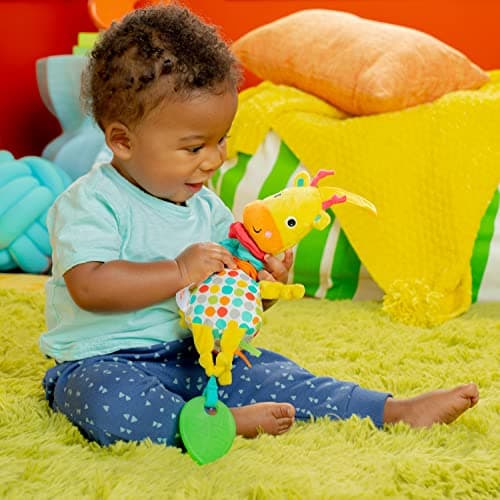 Bright Starts Pull, Play & Boogie Musical Activity Toy for Stroller - Giraffe - Unisex, Newborn + — view 2