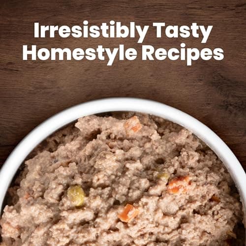 Blue Buffalo Homestyle Recipe Chicken Dinner with Garden Vegetables Paté Natural Healthy Weight Wet Dog Food for Adult Dogs, Made with Natural Ingredients, Vitamins & Minerals, 12.5-oz. Can (3 Count) — view 3