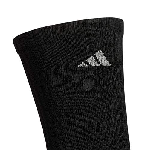 adidas Mens Athletic Cushioned Crew Socks (6 Pairs) Durable & Comfortable — view 2