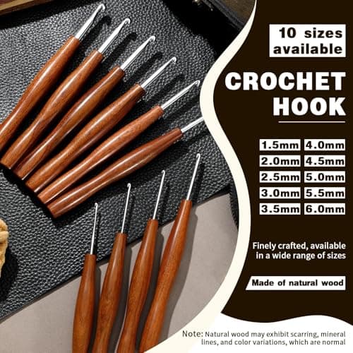 Nitlak 2 Pcs Crochet Hook, Ergonomic Crochet Needles for Arthritic Hands — view 4