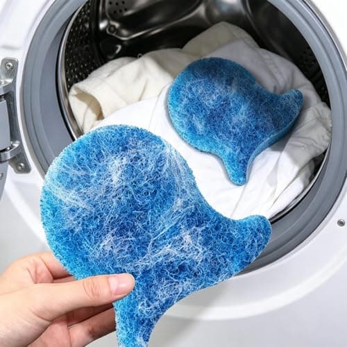 Pet Hair Remover for Laundry,Laundry Pet Hair Catcher,Cat & Dog Hairs Remover,Reusable,for Washing Machine,for Clothes,Bedding,All Fabrics (Blue 6pcs)
