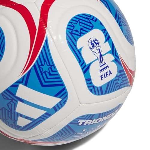 adidas Unisex-Adult World Cup Club Usa, White/Team Royal Blue/Solar Blue/Vivid Red, 4 — view 4