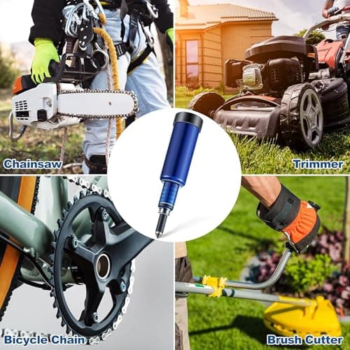 Meonum 1 Pcs Grease Gun for Chainsaws, Pre Loaded Mini Grease Gun with Lubricant, Universal for Most Chains and Cutters, Lubricating Mowers, Trimmers, Easy Refill Brushcutter Lube Tool — view 4